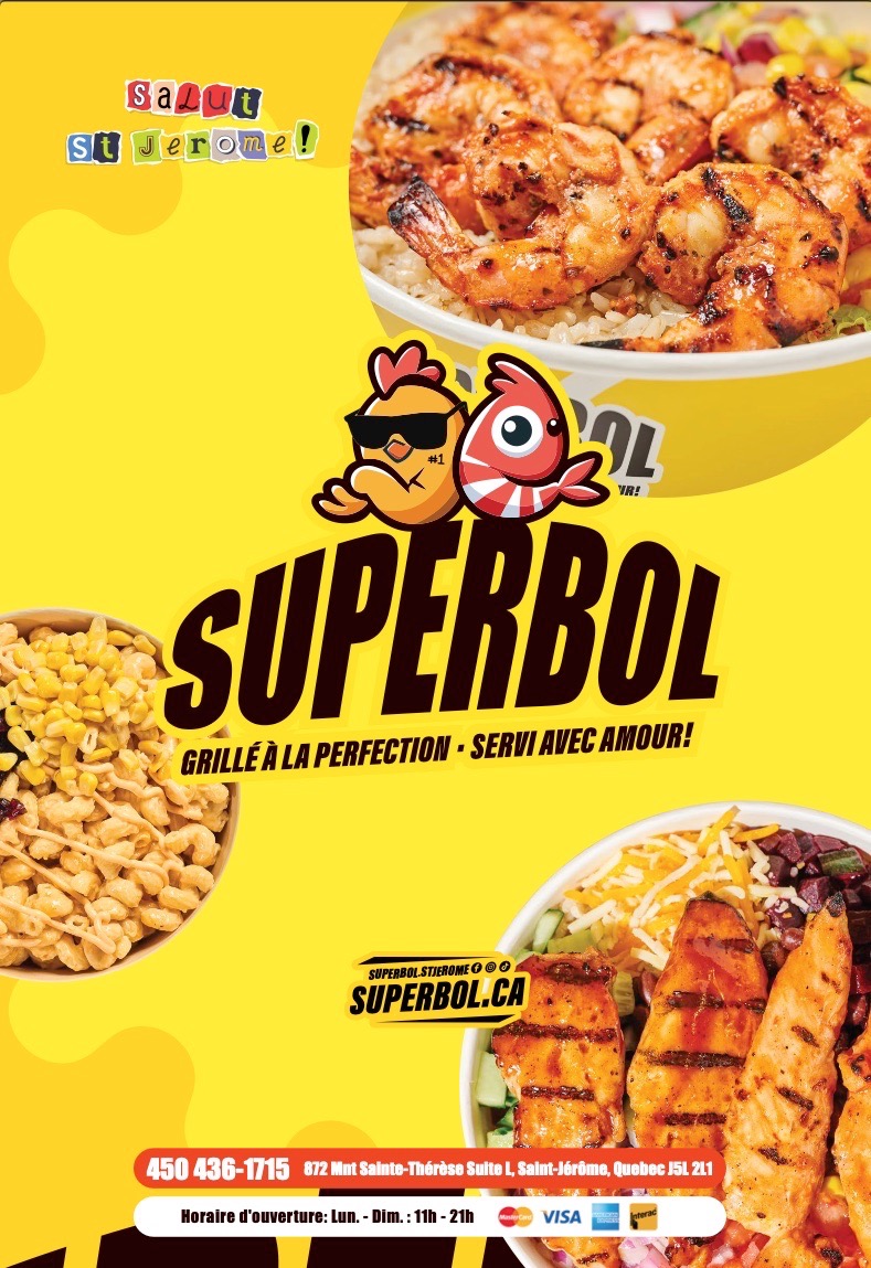 The front of the delivery menu.